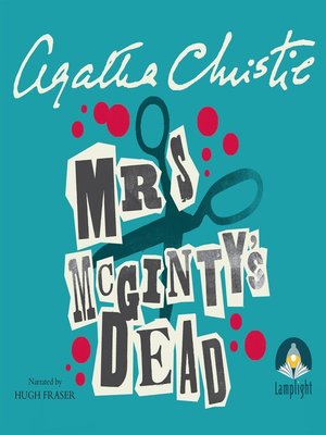 cover image of Mrs McGinty's Dead